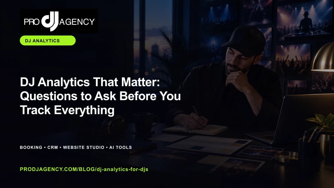 DJ Analytics That Matter: Questions to Ask Before You Track Everything featured image