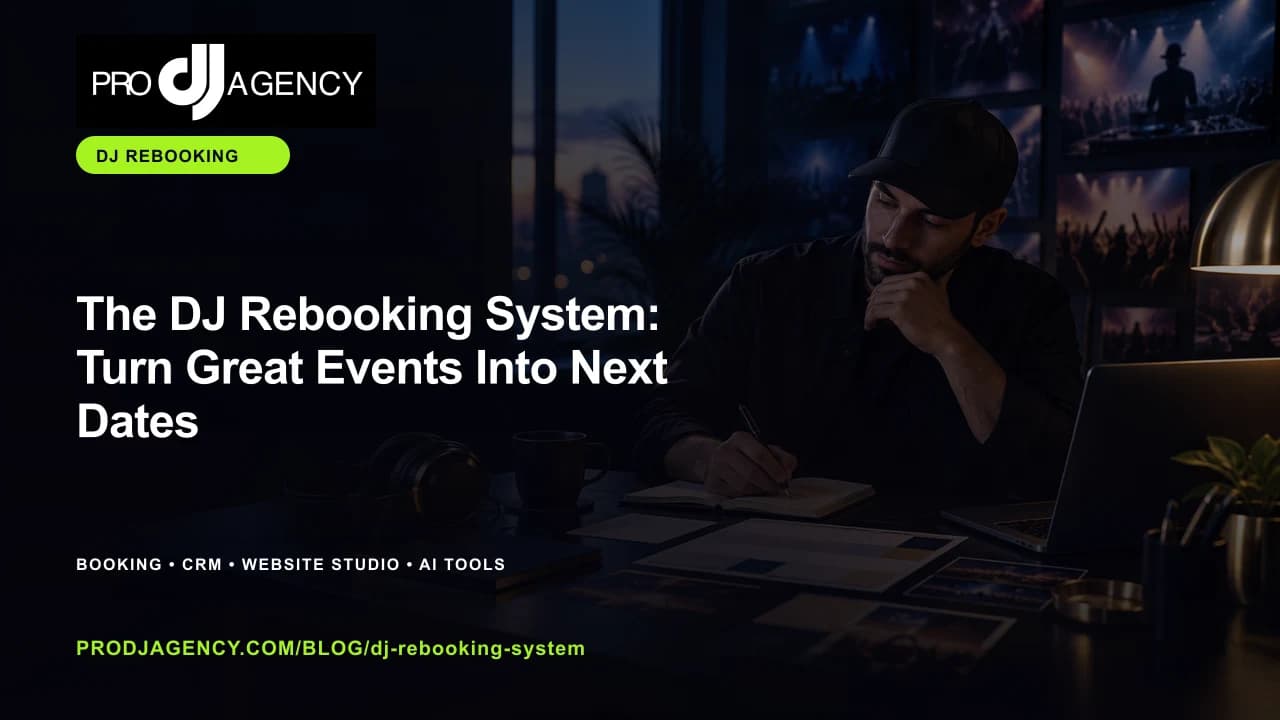 The DJ Rebooking System: Turn Great Events Into Next Dates featured image