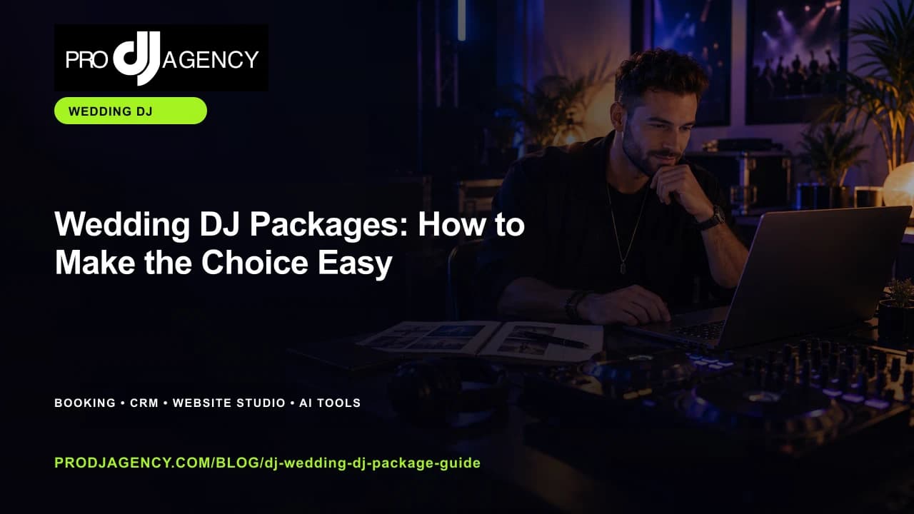 Wedding DJ Packages: How to Make the Choice Easy featured image