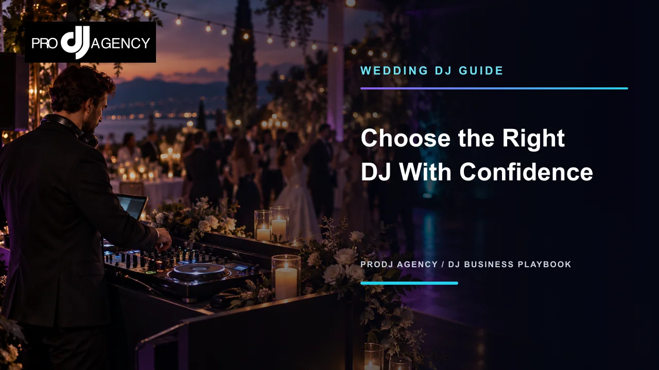 How to Choose a Wedding DJ: A Client-Side Planning Guide featured image