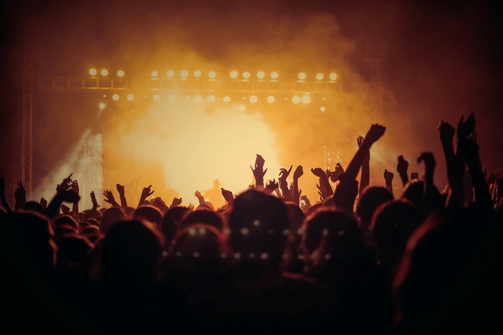 Illustrative photography for a fictional DJ website concept