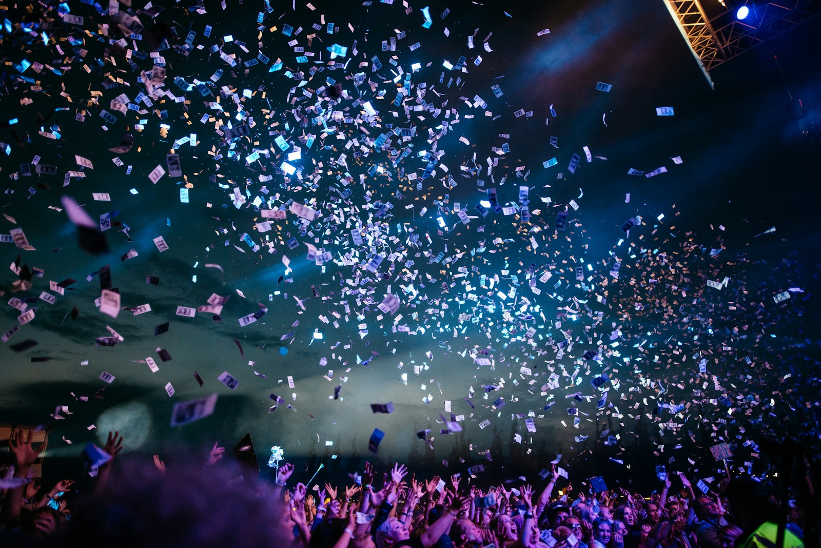 Illustrative photography for a fictional DJ website concept