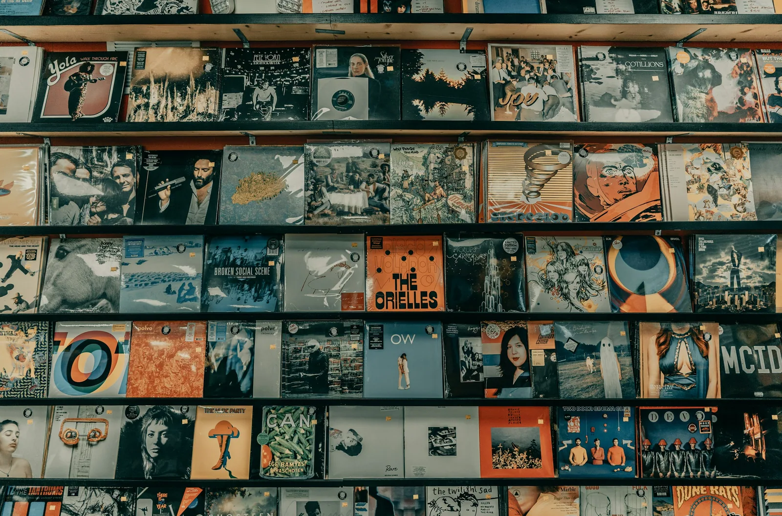Illustrative photography for a fictional DJ website concept